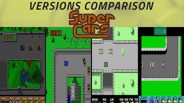 Super Cars -Versions Comparison- Amiga, Atari ST, NES, C64 and much more!