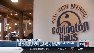 New West Sixth Brewing tap room opens in historic Covington building