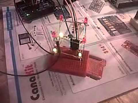 2x2x2 Arduino Cube, Multiplexed