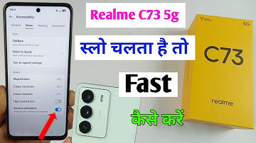realme c73 5g ko fast kaise kare / how to fast realme c73 5g / realme c73 slow chale To Kya Kare ?