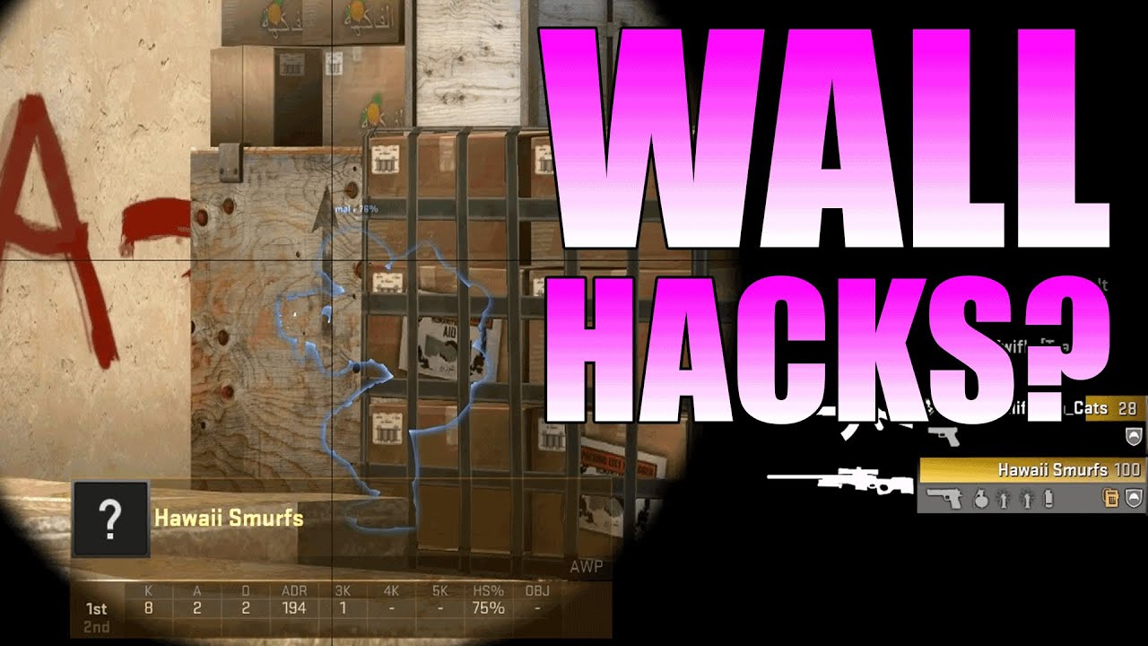 CS:GO - Is He Wall Hacking (Walling)? Competitive Cheaters Caught ...