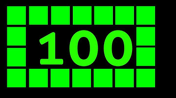 Colorful 100 Seconds Countdown Timer with alarm