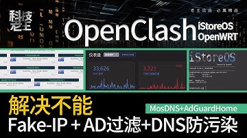 OpenClash + AdGuardHome + MosDNS 完整搭建教程｜完整闭环解决方案：实现 Fake-IP生效、DNS防污染、广告拦截更彻底与 DNS 缓存优化