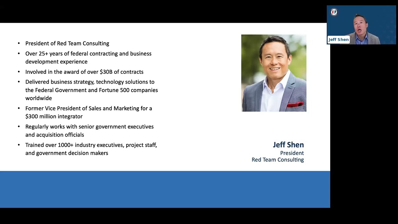VIP Continued Education: Session 2  with Jeff Shen (Red Team Consulting)