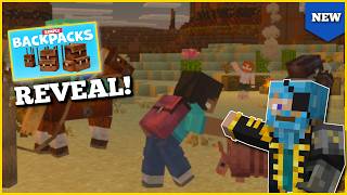 Simply Backpacks Add On ¦ Daz Man's Add On Reveal ¦ Minecraft Bedrock ¦ Minecraft Marketplace