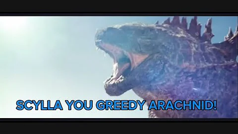 Godzilla vs Scylla with subtitles | Godzilla X Kong:The New Empire