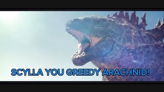 Godzilla Vs Scylla With Subles Godzilla X Kongthe New Empire
