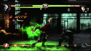Mortal Kombat 9 - Noob Saibot & Ermac Ladder Playthrough Part 2 (Request)