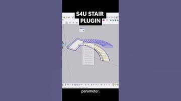 sketchup tips for staircase / s4u stair plugin