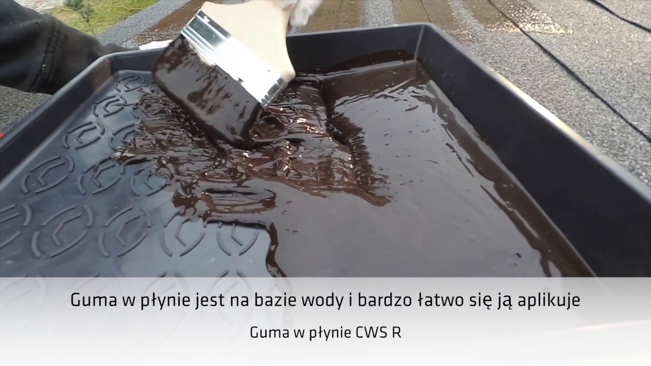 Naprawa Dachu Z Papy Guma W P ynie CWS R Metoda Tr jwarstwowa YouTube