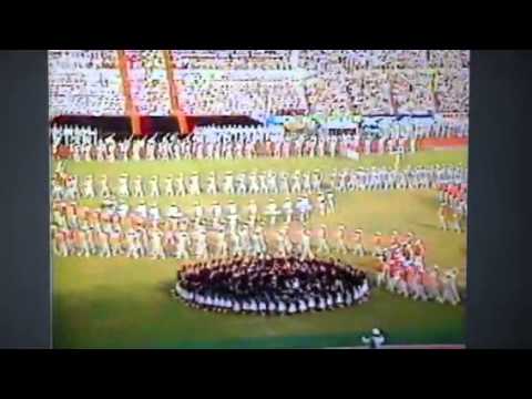 １９８５ユニバーシアード神戸大会開会式 Aドリル Youtube