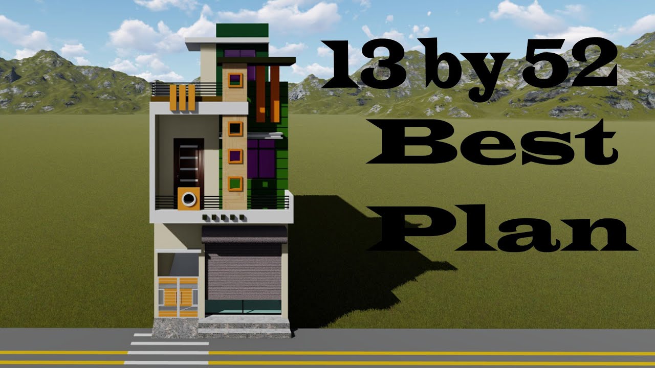 13 52 Duplex House Plan 13 By 52 House Plan 13 By 52 House Design Youtube 13 52 Duplex House Plan 13 By 52 House Plan 13 By 52 House Design Youtube