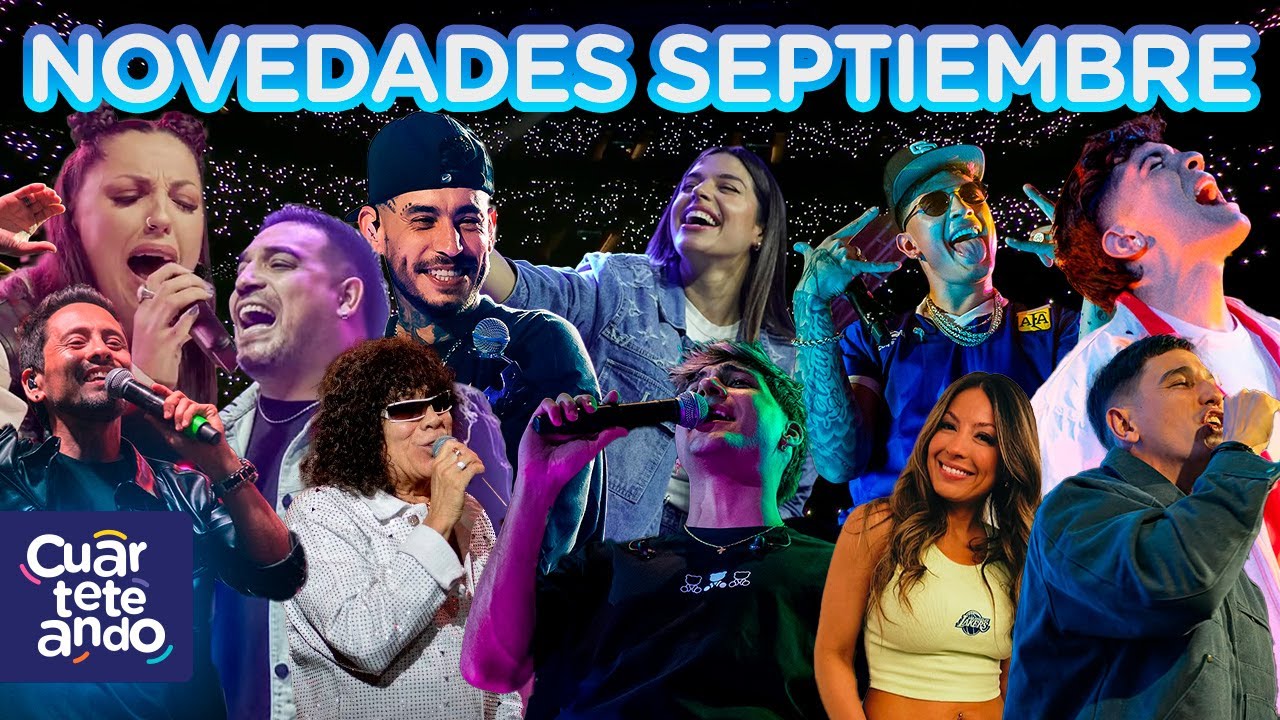 Novedades cuarteto septiembre 2025 - últimos estrenos cuarteteros (enganchado)