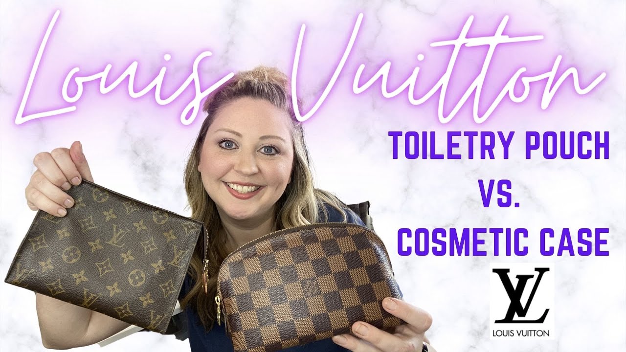 COMPARISON Louis Vuitton Toiletry 19 VS Cosmetic Case PM 