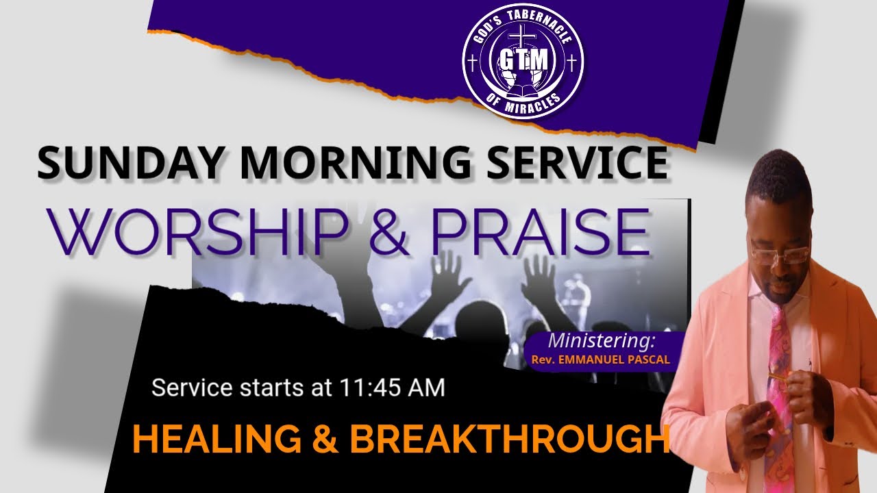 🔥DIMANCH MATEN AN LIVE 🔴 | SÈVIS ADORASYON AK LOUWANJ KI PRAL CHANJE LAVI OU – GTM CHURCH 2026