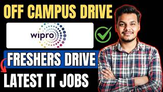 Wipro Direct Hiring Drive for Freshers | Globallogic , Baker | Off Campus Drive for Freshers