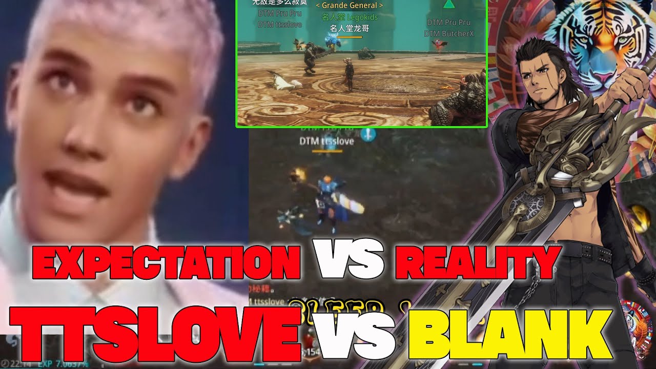 MIR4 TTSLOVE VS BLANK | EXPECTATION VS REALITY | 12 - 0