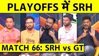 🔴SRH VS GT: MATCH CALLED OFF DUE TO RAIN, SRH QUALIFIES FOR THE PLAYOFFS, DHONI VS VIRAT ON