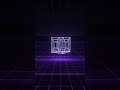 Neon Geometry 🔲 #satisfying #oddlysatisfying #animation #3ddesign #motiondesign
