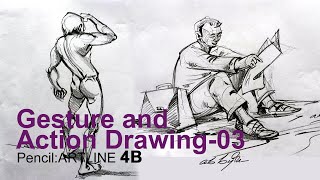 Gesture and Action Drawing-03 | CCLAB Ed  |  ab biju