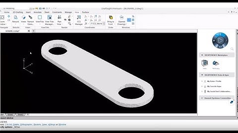 Quick Look: Create a 3D Connecting Rod