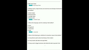 ServiceNow CSA Exam Prep Latest 2025  2026 Update Questions and Verified Answers  100 Correct  Grade
