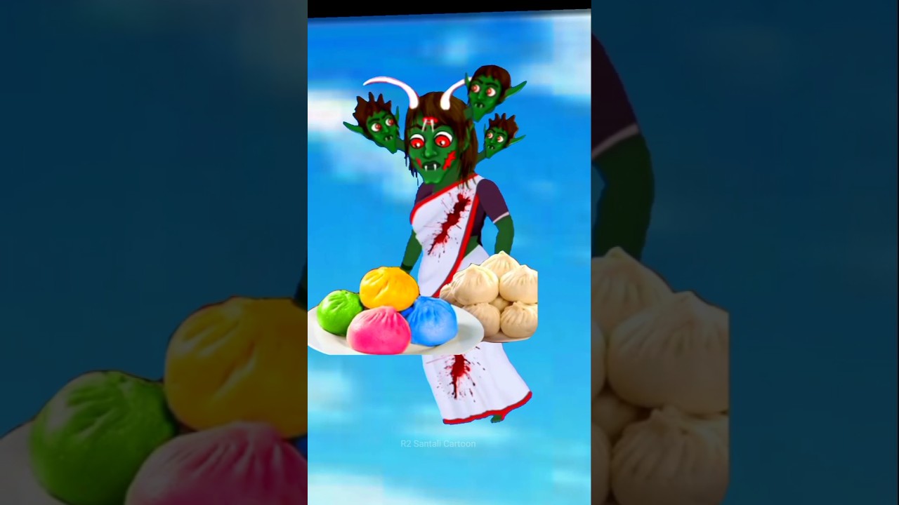 Dayni bhoot Santali cartoon video | b2 santali cartoon