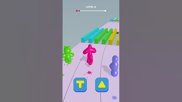 Jelly Running 3D Game Play Fun 🤩 Amezing Runner Gameplay Level.3 #games