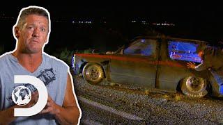 Driver Crashes His Car After TrashTalking Precious I Street Outlaws: Memphis