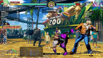 FATAL FURY COTW Andy has another safe jump set up!!!