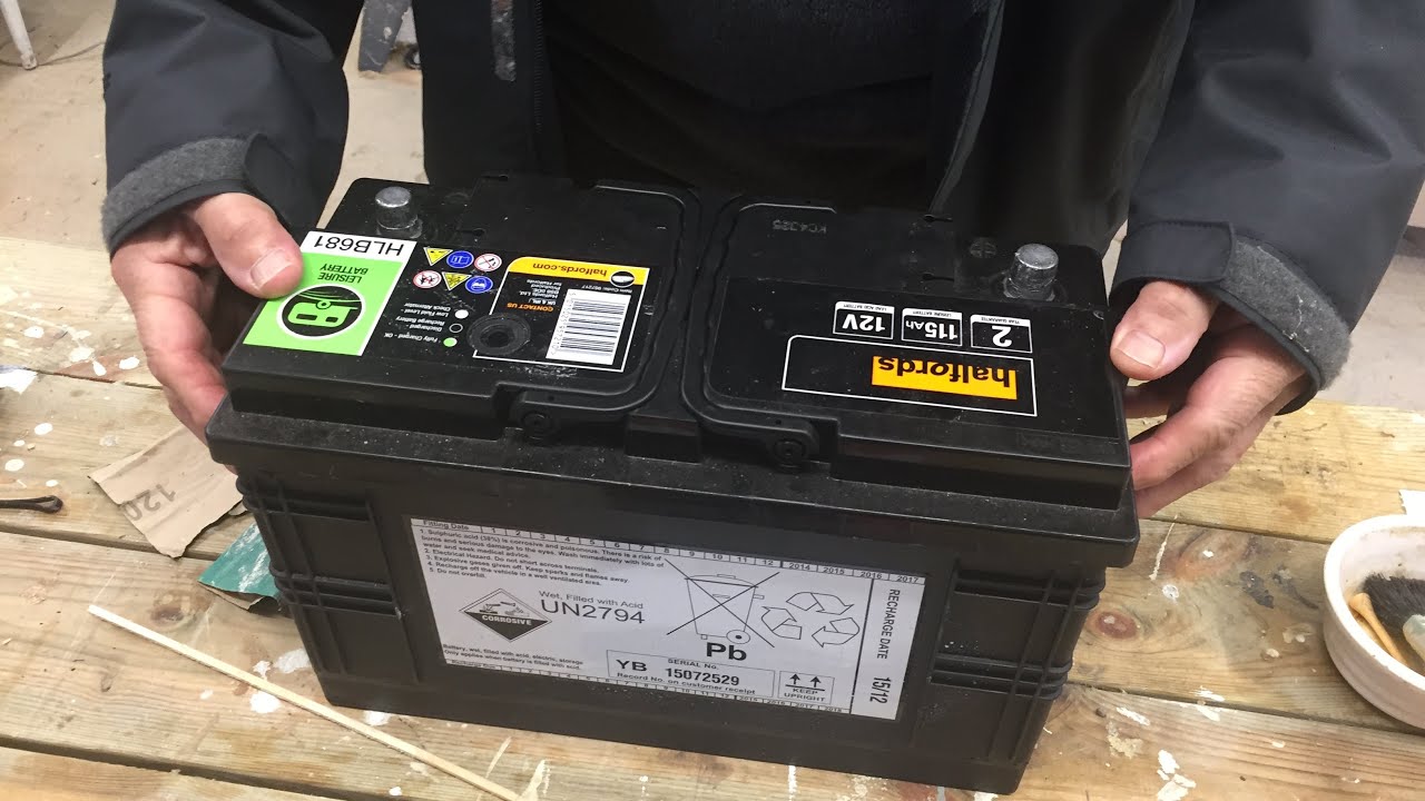 Checking A Caravan Battery YouTube