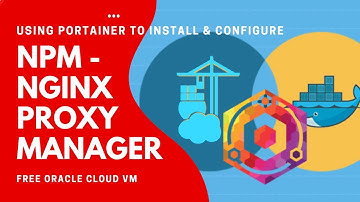 Using Portainer to install NPM and Configure Custom DNS Name Access for  Portainer & NPM