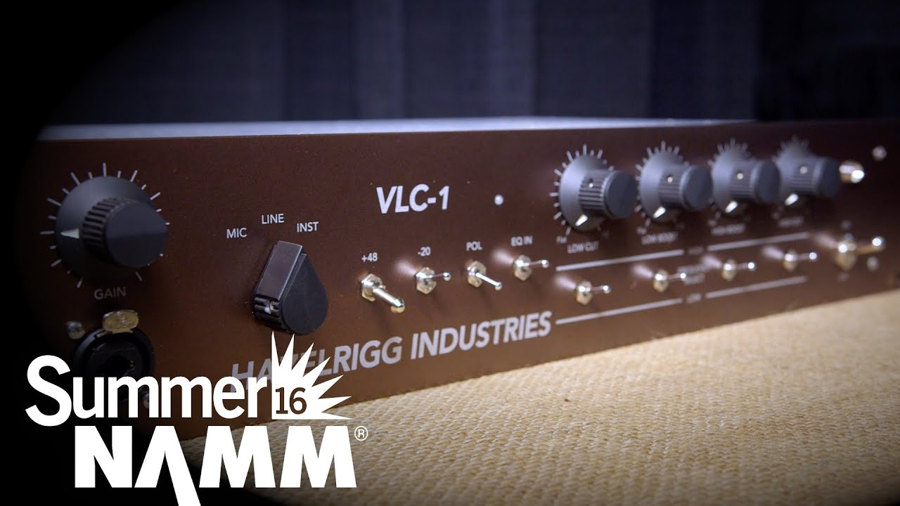 VLC All-Tube Preamp EQ DI — Hazelrigg Industries