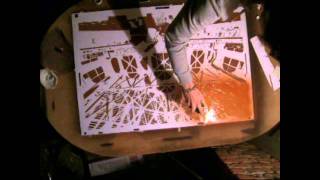 Industrial Life - Stencil process