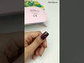 Easy Marble Nail Art | Glossy Swirl Nail Design #shorts