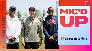 Bill Walsh Diversity Coaching Fellows, Eddie George and Randy Shannon | Mic&#39;d Up | Chicago Bears