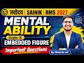 15-Mental Ability मानसिक योग्यता🔥Embedded Figure✅ नवोदय, Sainik, RMS Class-6th by Gaurav Sir