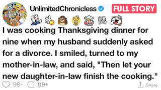 Information I was cooking Thanksgiving dinner for nine when my husband suddenly asked for a divorce. I smiled... News