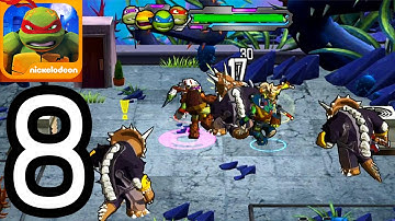 TMNT: Portal Power - iPhone Gameplay Walkthrough Part 8: Corrupted New York