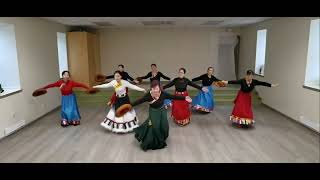 藏族舞 - Tibetan folk dance by KCSSC dancing group