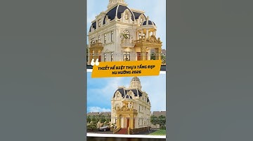 Chiêm Ngưỡng Biệt Thự Tân Cổ Điển 3 Tầng Hoàng Gia #shorts
