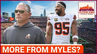 Jim Schwartz CHALLENGES Myles Garrett to have the BEST YEAR OF HIS CAREER after contract extension