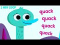 5 Little Ducks Song (1 Minute Loop) 🦆 Baby Songs &amp; Nursery Rhymes Compilation | @LittleDucksMelody