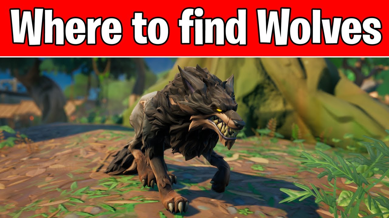 Where to find Wolves in Fortnite (Fortnite Battle Royale Season 6 Challenges)