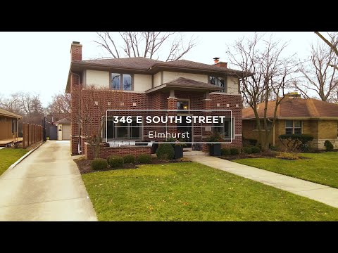 346 E South Street, Elmhurst, IL home video tour