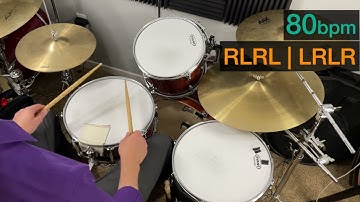 Drum Set Stick Control | Singles Orchestrations Part 1