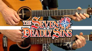 The Seven Deadly Sins - EASY Guitar Tutorial