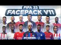 FacePack V11 by ViP3eR For FIFA22 PC | TU17