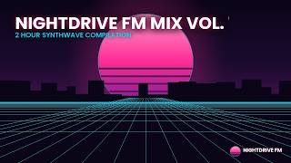 2 Hour Retro Synthwave Mix for Gaming | Nightdrive FM Vol. 11