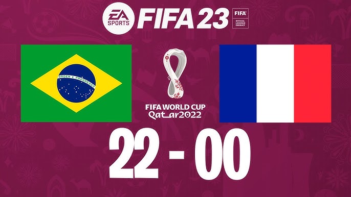 Brasil x Argentina, FIFA 23 Gameplay Copa do Mundo Qatar 2022